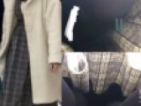 #59 ストッキングから見える”白”!癒し系天然女子大生の逆さ撮り風景