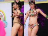 【写真】 すべすべ美肌の太ももに桃尻が揺れる!紫の女子大生サンバダンサーほか 高画質225枚!