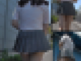 超ミニスカ追跡パンチラ　イズミちゃん２