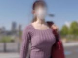 着衣ボイン！！細身爆乳美女のHカップスリムボディ！！
