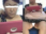 (電車対面)(顔出し)むっちり実っちゃったパンストふとももをくぱぁ~っとふしだらにひろげ続ける人妻さんを観察してみました!!