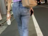 ［お姉さん3人］ジーンズおしり3連続。