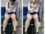 美人お姉さんのエロ過ぎる真上・対面生足美脚418