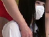 18才ロリ巨乳黒髪美少女ミクちゃんの初めてのハメ撮り！揺れるボリューム感あるおっぱいに発射！