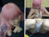 【画像付き】祝！卒業！　Eカップの乳輪がはみでちゃった放課後エロエロコスプレ撮影   かなちゃんPART3