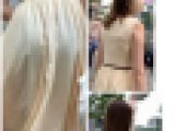 【スレンダー透け透け美女】高身長美人の透けてるワンピースとデカ尻でフル勃起させるエロ肉尻！チ〇ポを挟みたくなる【587】