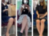 3名の美人お姉さんのエロ過ぎる対面生足・パンスト美脚486