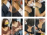4名のS級美人お姉さんの超接近エロすぎる胸元・胸チラ7