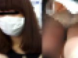 【顔出し】都会の美女のパンティ86