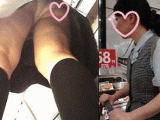 買い物中OLのパンチラ 21&22