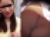 【顔出し】都会の美女のパンティ131