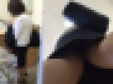 ダ○キンの営業のOLお姉さんを逆さ撮り後に特定