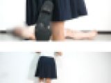 I-03）モデルさんの私物制服&ローファーで 身体顔面踏みにじり(射精なし)