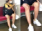 盗撮がバレて逆に撮影？夏らしい美味しそうな生脚を見せてくれた健康的ボディのお姉さん（其の一）