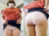 【ワンコイン人妻パンチラ】お子さんのサッカー応援してた絶賛ガッチガチ緊張中の専業主婦おばさん