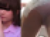 【顔出し】都会の美女のパンティ179