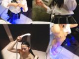 泊まりに来たかなり美少女のJ○お風呂をガッツリ盗撮 指で摘まみたくなるトキトキに尖ったビンビン乳首がエロすぎてオカズに最適