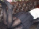 学校帰りの制服女子⑧（黒ストッキング）