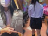 ★4連【パチ店員】【円満挿入】デカ尻のコーヒーレディ！３Ｖ大潮吹きとＮＳストック！【祝言×4回と6確】