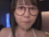 【フェラ】素朴なメガネっ娘にたっぷりしゃぶってもらってお顔に大量顔射?