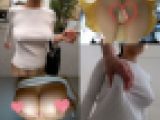 【爆乳ノーブラ探訪☆ももか①】胸ポチ歩行で揺れる☆あまりある豊満おっぱい鷲掴み!!!