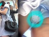 パンチラ小人目線☆☆（pa-to483)［電車編]
