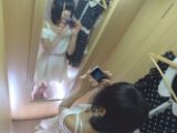 試着室生着替え盗撮12　清楚系黒髪美少女の試着室盗撮