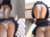 最強むっちりボディ！制服JKの神パンチラ（3） パンツ丸見え階段パンチラ編