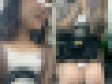 (電車対面）(顔出し)タイトミニで色白の美味しそうなあんよちゃんをむき出しにしちゃう…超カワイイ激ミニちゃん観察記録…