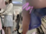 【同業者編】【3作品セット】美人店員様+女子大生様+人妻様の直下逆さ撮りシリーズ【パンチラ】【生足】
