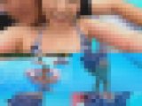 夏の水着美少女降臨！抜き過ぎ注意??めっかわE乳JK★小太りおじさんの生ちんこで長時間ハメられる