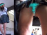 パンチラ小人目線☆☆（pa-to494)［電車編]