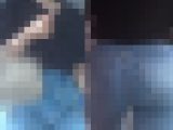 街撮り巨尻通信19＊デニムのギャル系女子巨尻追跡編