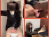 【18歳合法J◯が放課後にトイレでオナバレ】初のローアングルで★興奮度7倍！！媚●デビュー？Ti◯Tok撮ったあとに我慢できずに