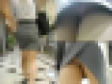 【枕営業の生保レディ再び4】嘘みたいなフロントスリットタイスカ尻とパンチラ