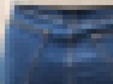 【ブルーデニム】ボリュームたっぷりなスキニーデニム尻1