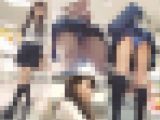 生足美脚生パンツが丸見え制服美少女のエロ過ぎる店内盗撮生パンチラ動画