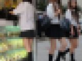 制服女子街撮り18　横顔が素敵な制服女子
