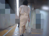 【電車対面パンチラ110】☆三角ゾーン観察記録/白肌太ももお姉さん