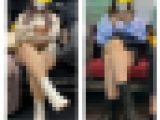 脚フェチ499 2名の脚を組む美人お姉さんの対面エロ過ぎる生脚美脚
