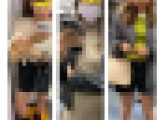 ３名の美人お姉さんの対面エロ過ぎる立ち生脚美脚739
