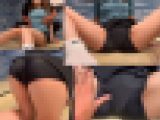 【4K】テニスウェア紹介番外~美乳美尻の従順娘のストレッチ
