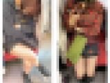 2名の美人お姉さんの真上からのエロ過ぎる生脚美脚744