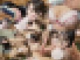 【ヤリサー飲み会映像】女子大生5人 眼鏡巨乳・童顔・ギャル・痴女・スレンダーと様々なタイプが集結し9P生大乱交