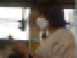 姿付き逆さ＃5 おばさんのTバック、２０代後半女性の黒パンツ