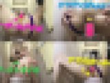 ?ザー汁オイル×汗ダク×オホ声?二穴オナニー?ウルトラハイレグRQ?
