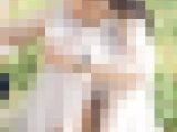 美人お姉さんのM字開脚パンチラ2
