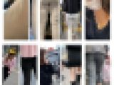 ６名の美人お姉さんの超接近のエロすぎるお尻、胸元、脇チラ760