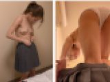 あけおめ還元！姪っ子ギャルお着替え盗撮！？制服白ぱんつと私服黒ぱんつ?
