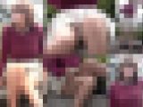 《4K動画》可愛いお顔と無防備なPが丸見えな女の子の極上対面ぱんちら~FHD動画~